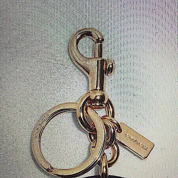 COACH BAD GIRLS CLUB BAG CHARM SIGNATURE CANVAS - Picture 9 of 12